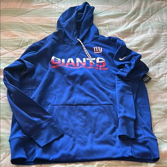 Nike Blue Giants Pullover Hoodie - Picture 2 of 7